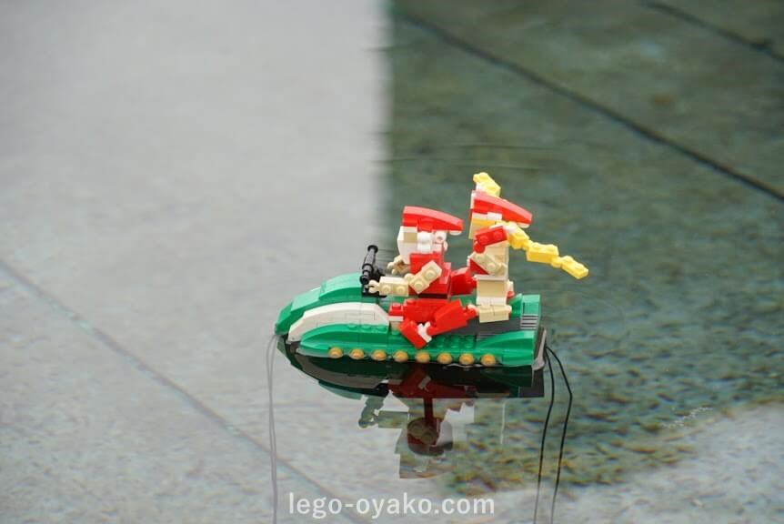 レゴランドジャパンのクリスマス　フォトスポット