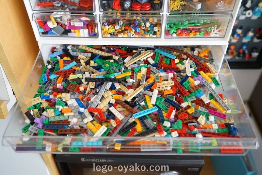 ニトリのワイド収納ケースでレゴの収納