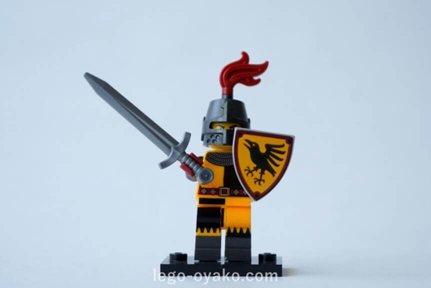 レゴ　ミニフィギュアシリーズ20（71027）4.中世の騎士(Tournament Knight)