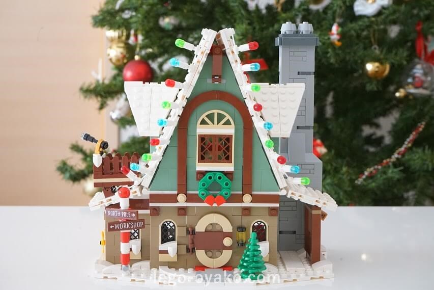 レゴ(LEGO) クリスマス・ウィンター・ビレッジ エルフのクラブハウス　10275のレビュー　
