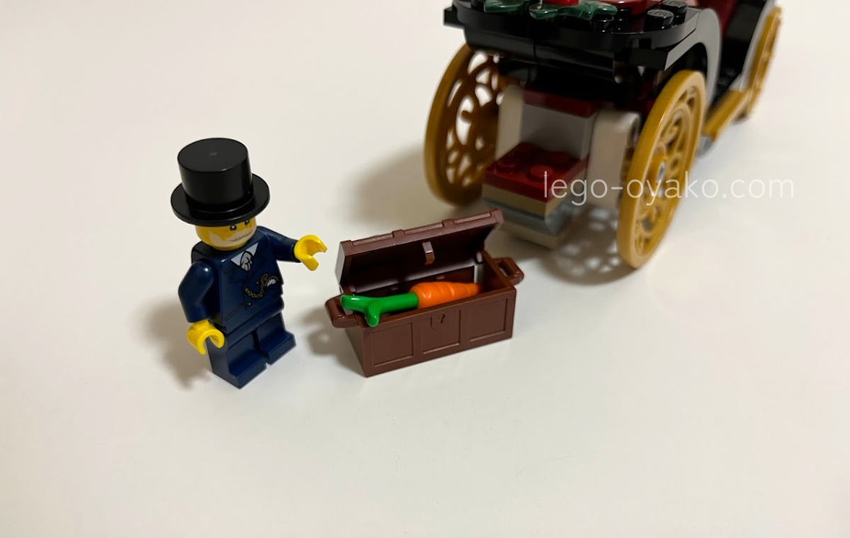 レゴ® 馬車の冬支度（40603）レビュー