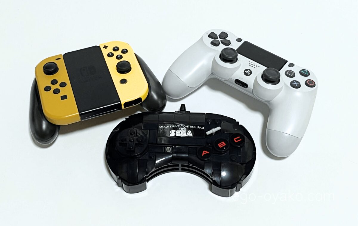 SEGA® Genesis™ あController(40769)を他のコントローラーと比べてみた