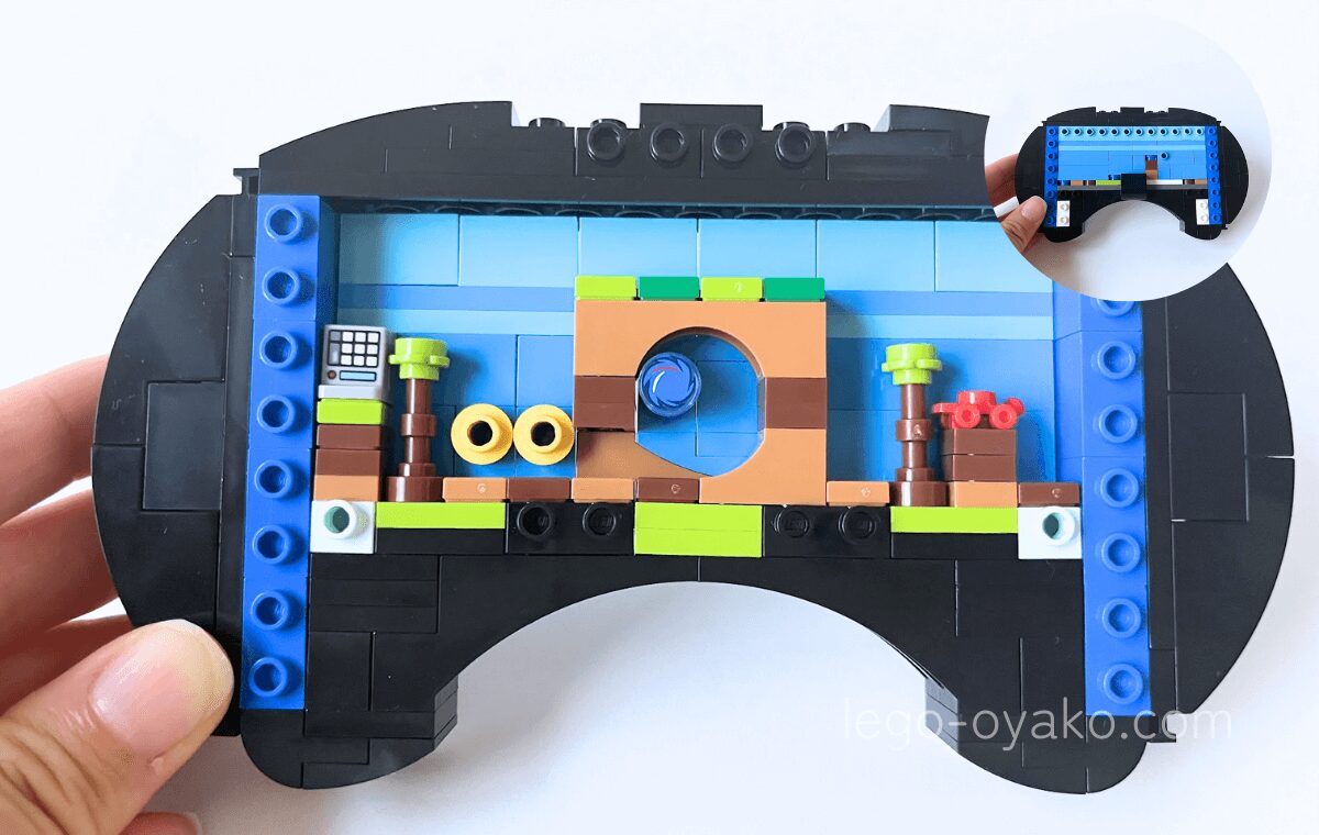 SEGA® Genesis™ あController(40769)1袋めを組み立てたところ