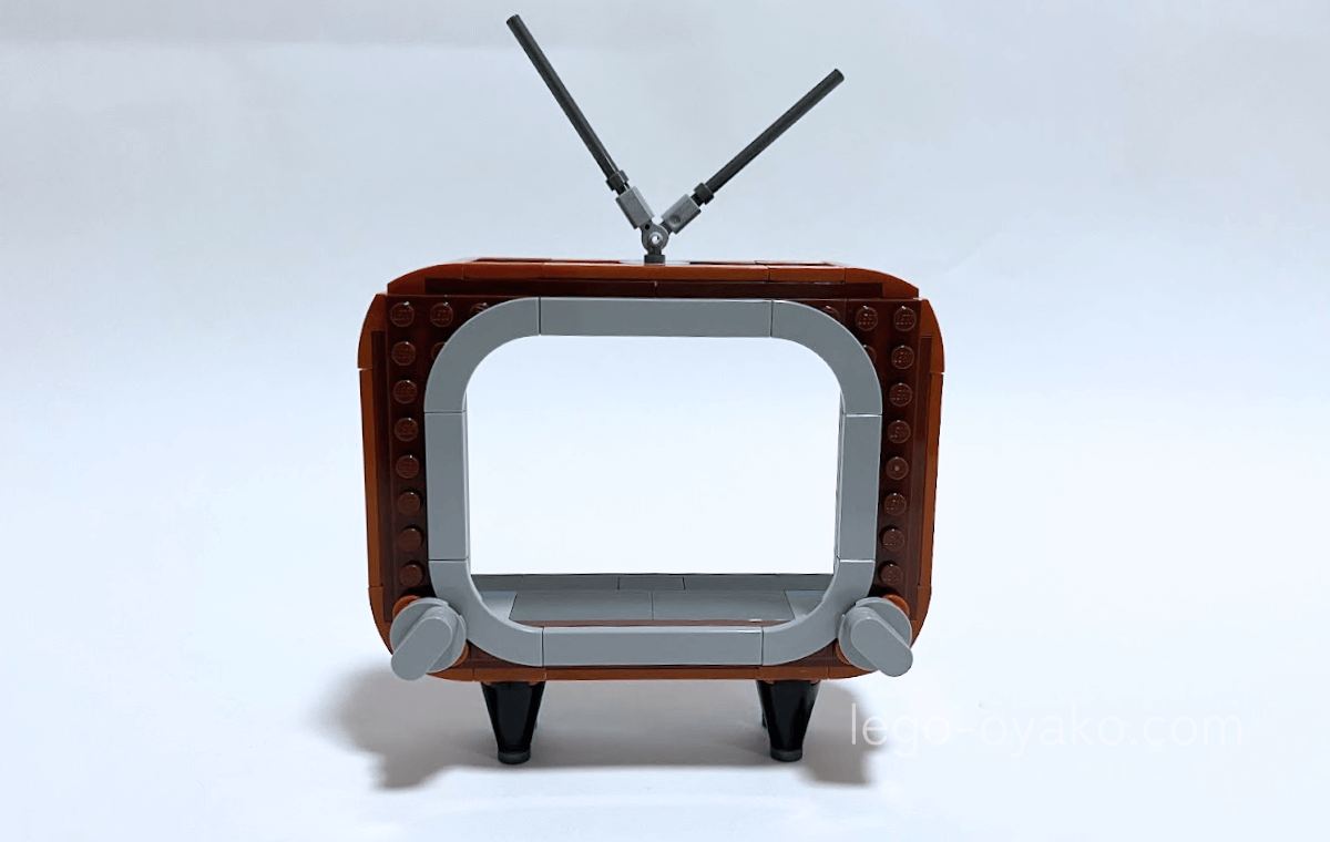 懐かしのアニメシーン(40774)の1袋目を組み立てた姿