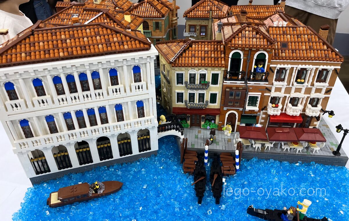 第76回東大駒場祭・レゴ部の展示(ヴェネツィア)