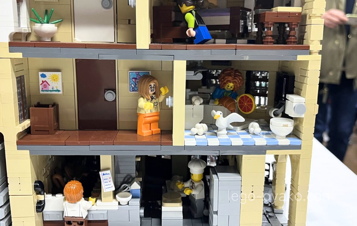 第76回東大駒場祭・レゴ部の展示(ヴェネツィア)