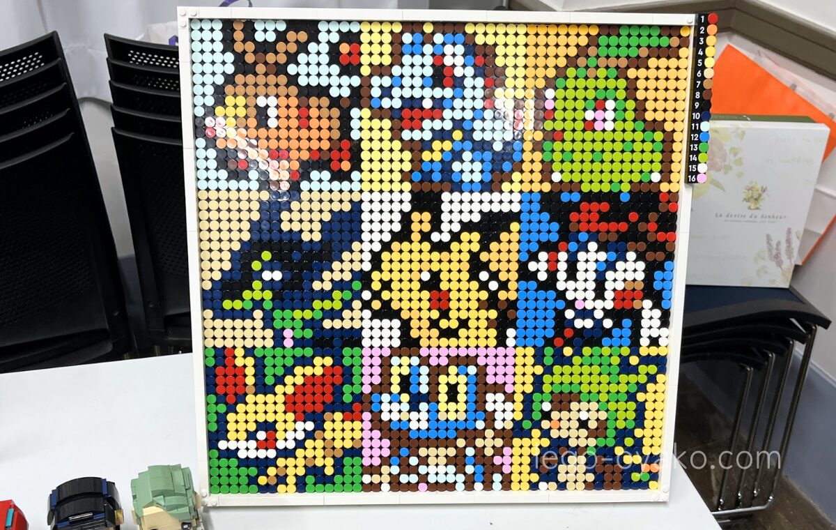 第76回東大駒場祭・レゴ部の展示(ポケモン)