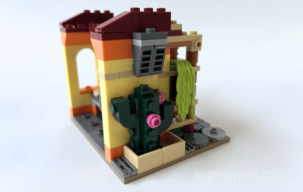 世界のレストラン:メキシコ(40907)の2袋目を組み立てたところ