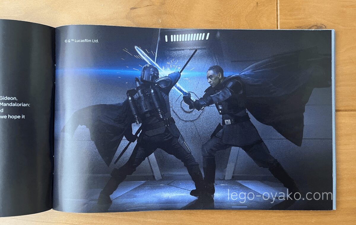 レゴ ダークセーバー（40917）の組み立て説明書の内容